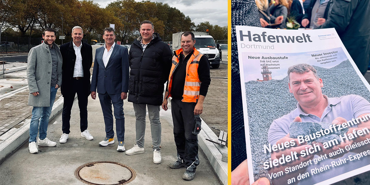 PAARI Projekt Baustoffzentrum Ruhrtal Automatisierung Yard Management