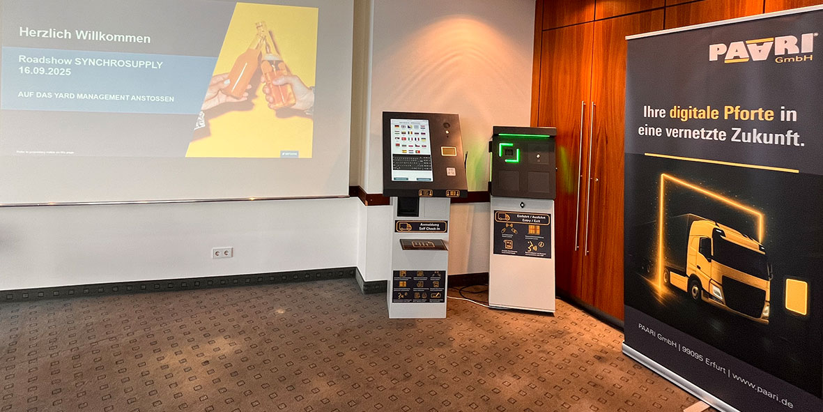 PAARI Roadshow Gastvortrag Yardmanagement